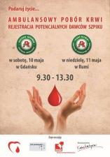 Pomóż innym – weź udział w zbiórce krwi i rejestracji dawców szpiku kostnego Pomóż innym – weź udział w zbiórce krwi i rejestracji dawców szpiku kostnego