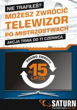 SATURN: Możesz zwrócić telewizor po mistrzostwach! SATURN: Możesz zwrócić telewizor po mistrzostwach!