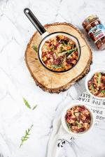 Suszone pomidory w paskach w oleju z ziołami OLE! Suszone pomidory w paskach w oleju z ziołami OLE!