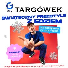 Freestyle, energia i spotkanie z gwiazdą TikToka! EdzioRap w G City Targówek już wkrótce! Freestyle, energia i spotkanie z gwiazdą TikToka! EdzioRap w G City Targówek już wkrótce!