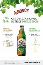 Drugie życie butelek zwrotnych zaczyna się… w Namysłowie Drugie życie butelek zwrotnych zaczyna się… w Namysłowie