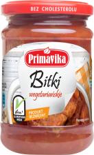 BITKI WEGETARIAŃSKIE W AROMATYCZNYM, POMIDOROWO-CEBULOWYM SOSIE OD PRIMAVIKI BITKI WEGETARIAŃSKIE W AROMATYCZNYM, POMIDOROWO-CEBULOWYM SOSIE OD PRIMAVIKI