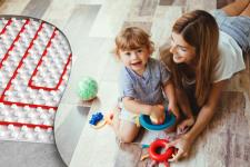 Ogrzewanie podłogowe w pokoju dziecka Ogrzewanie podłogowe w pokoju dziecka