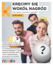 Zakręć się wokół nagród w Centrum Handlowym RONDO Zakręć się wokół nagród w Centrum Handlowym RONDO