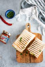 PRZEPIS: Burrito z Bruschetta pomidory + czosnek + oregano OLE! PRZEPIS: Burrito z Bruschetta pomidory + czosnek + oregano OLE!