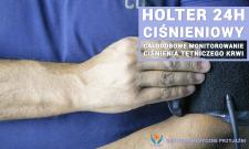 Holter – 24h monitorowanie ciśnienia tętniczego krwi Holter – 24h monitorowanie ciśnienia tętniczego krwi