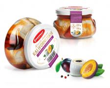 Koreczki Kalifornijskie - Mariaż Śliwki i Śledzia Koreczki Kalifornijskie - Mariaż Śliwki i Śledzia