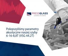 PRESS GLASS z coraz lepszymi wynikami akustycznymi PRESS GLASS z coraz lepszymi wynikami akustycznymi