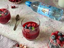 Domowy kisiel żurawinowy z malinami Domowy kisiel żurawinowy z malinami