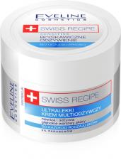 Eveline Cosmetics ultralekki krem multiodżywczy do każdego rodzaju skóry z linii SWISS RECIPE Eveline Cosmetics ultralekki krem multiodżywczy do każdego rodzaju skóry z linii SWISS RECIPE
