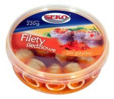 Śledź po giżycku SEKO SA – idealna przekąska na komunię Śledź po giżycku SEKO SA – idealna przekąska na komunię