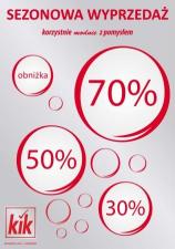Letnia wyprzedaż w sklepach sieci KiK Letnia wyprzedaż w sklepach sieci KiK