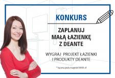 Zaplanuj małą łazienkę z Deante Zaplanuj małą łazienkę z Deante