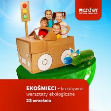 "Ekośmieci" – kreatywne warsztaty ekologiczne w Centrum Handlowym Czyżyny "Ekośmieci" – kreatywne warsztaty ekologiczne w Centrum Handlowym Czyżyny