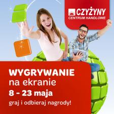 Zapamiętaj i wygraj! Konkurs „Wygrywanie na ekranie” w Centrum Handlowym Czyżyny Zapamiętaj i wygraj! Konkurs „Wygrywanie na ekranie” w Centrum Handlowym Czyżyny