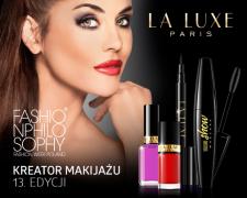 LA LUXE PARIS - kreator makijażu 13 edycji FashionPhilosophy Fashion Week Poland LA LUXE PARIS - kreator makijażu 13 edycji FashionPhilosophy Fashion Week Poland