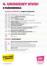 4. urodziny VIVO! Stalowa Wola już w najbliższą sobotę! 4. urodziny VIVO! Stalowa Wola już w najbliższą sobotę!