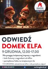 Odwiedź pełen świątecznych niespodzianek domek elfów Odwiedź pełen świątecznych niespodzianek domek elfów