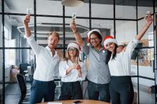 Wigilia firmowa w czasie pandemii Covid-19 Wigilia firmowa w czasie pandemii Covid-19