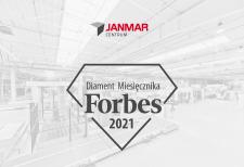 Janmar Centrum z Trzcinicy Diamentem Miesięcznika Forbes 2021 Janmar Centrum z Trzcinicy Diamentem Miesięcznika Forbes 2021