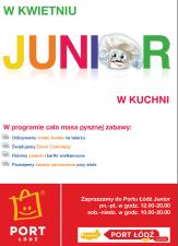 Dziecięce kuchenne rewolucje w Porcie Łódź Junior Dziecięce kuchenne rewolucje w Porcie Łódź Junior