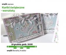Świąteczne kartki: warsztaty w Empiku w Bonarce Świąteczne kartki: warsztaty w Empiku w Bonarce