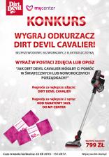 KONKURS! Wygraj odkurzacz Dirt Devil Cavalier KONKURS! Wygraj odkurzacz Dirt Devil Cavalier