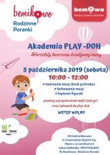 Sobotnie poranki dla najmłodszych ponownie w Galerii Bemowo Sobotnie poranki dla najmłodszych ponownie w Galerii Bemowo