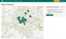 Mapa inwestycji na BRN Mapa inwestycji na BRN