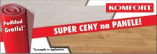 Sklepy KOMFORT kuszą super cenami na panele Sklepy KOMFORT kuszą super cenami na panele
