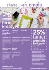 Kreatywne ferie w Empiku w Bonarce Kreatywne ferie w Empiku w Bonarce