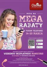 Mega rabaty w Centrum Handlowym Osowa Mega rabaty w Centrum Handlowym Osowa