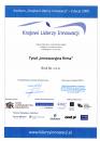 Tytuł „Innowacyjna Firma” dla Bruk sp. z o. o. z Czyżowic.