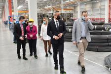 Prezydent Rudy Śląskiej pod wrażeniem działalności firmy DYWIDAG Prezydent Rudy Śląskiej pod wrażeniem działalności firmy DYWIDAG