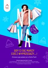 NoVa Park z kampanią promującą zimowe wyprzedaże NoVa Park z kampanią promującą zimowe wyprzedaże