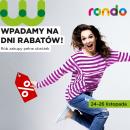 Weekend pod znakiem czarnych rabatów w Centrum Handlowym RONDO Weekend pod znakiem czarnych rabatów w Centrum Handlowym RONDO