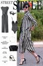 Street Style – moda w paski Street Style – moda w paski