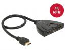 Trzy źródła, jeden ekran - przełącznik Delock HDMI UHD Trzy źródła, jeden ekran - przełącznik Delock HDMI UHD
