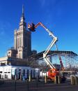 Trwa budowa warszawskiego Centrum 26. Finału WOŚP Trwa budowa warszawskiego Centrum 26. Finału WOŚP
