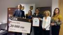 UPS PRZEKAZAŁ FUNDACJI DKMS GRANT O WARTOŚCI 20 TYSIĘCY DOLARÓW UPS PRZEKAZAŁ FUNDACJI DKMS GRANT O WARTOŚCI 20 TYSIĘCY DOLARÓW