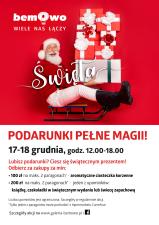 Odbieraj upominki i pomagaj potrzebującym w świątecznej akcji Galerii Bemowo