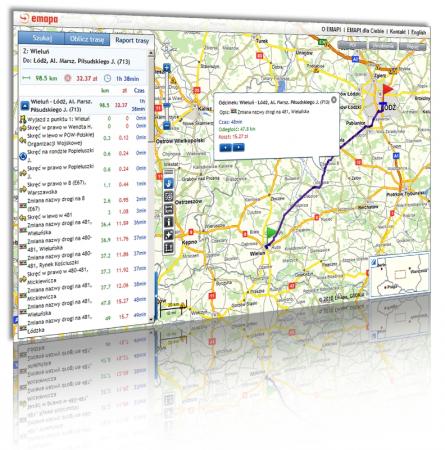 Emapi.pl (przykładowy zrzut okna serwisu)