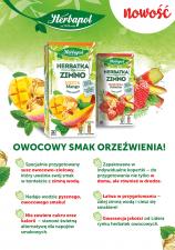 Orzeźwiająca nowość!  Poczuj moc owocowych herbatek na zimno od marki Herbapol