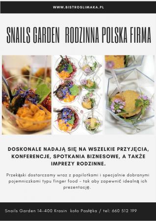 GOTOWE filety Snails Garden