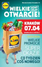OTWARCIE PIĘTNASTEGO SKLEPU LIDL W KRAKOWIE