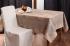 Stół ubrany w len