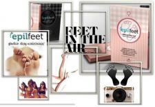 Feet in the air..:) Zdrowe uzależnienie? Epilfeet- złuszczająca maska do stóp.