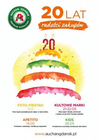 20. urodziny Centrów Handlowych Auchan