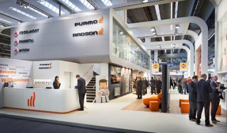 Stoisko Purmo na targach ISH 2015
