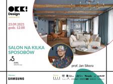 Salon – jedno pomieszczenie, wiele funkcji. Bezpłatny webinar OKK! design
